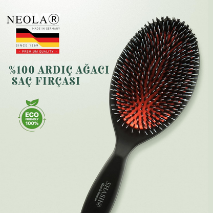 Şampuansız Saç Fırçası %100 Ardıç Kılı