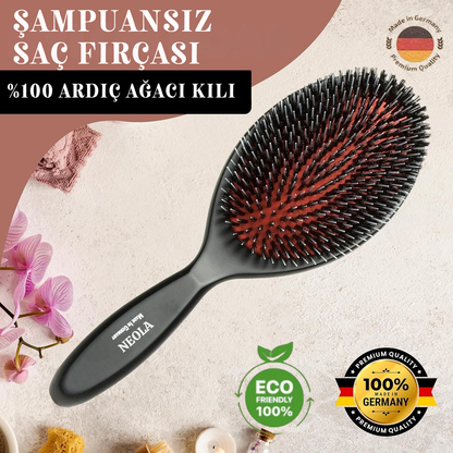 Şampuansız Saç Fırçası %100 Ardıç Kılı