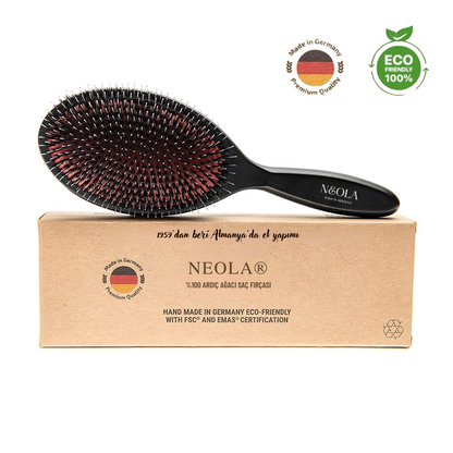 Şampuansız Saç Fırçası %100 Ardıç Kılı