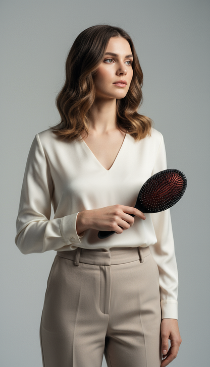 Şampuansız Saç Fırçası %100 Ardıç Kılı