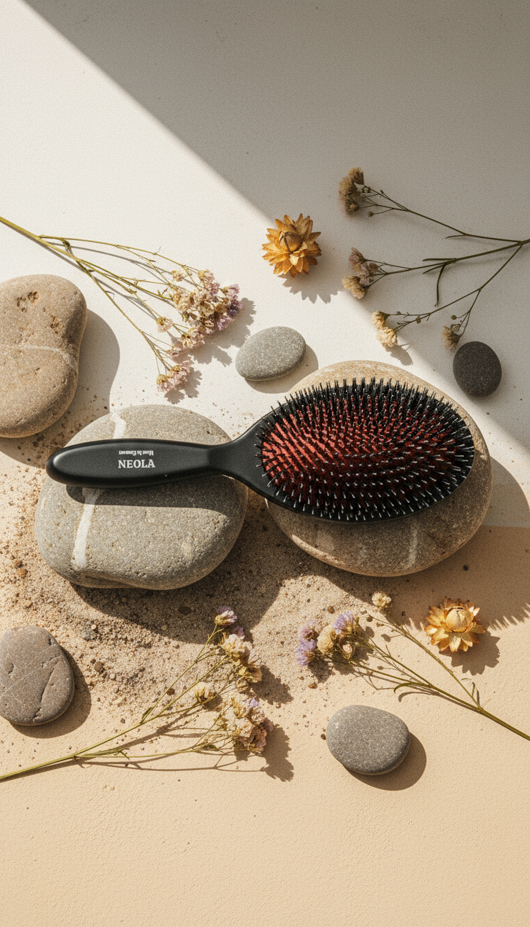 Şampuansız Saç Fırçası %100 Ardıç Kılı